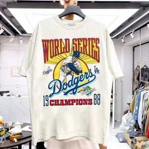 Dodgers World Series Champions 1988 T-Shirt - White